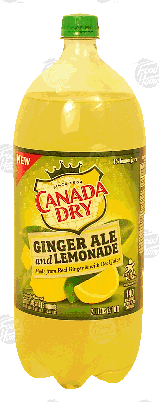 Canada Dry  ginger ale and lemonade, 1% lemon juice Full-Size Picture